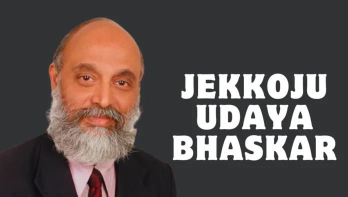 Jekkoju Udaya Bhaskar: A Visionary Leader in [Field/Area of Work]