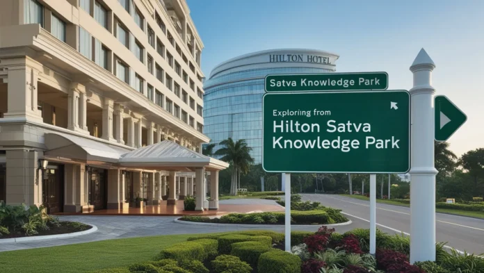 Hilton Hotel to Satva Knowledge Park